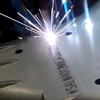 Jaguar Land Rover Laser VIN Marking